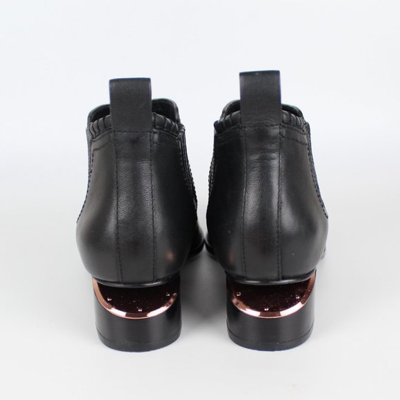 NEW RARE! ALEXANDER WANG Kori Cut Out Heel Ankle Boot | Chic & Versatile Staple - Picture 7 of 16